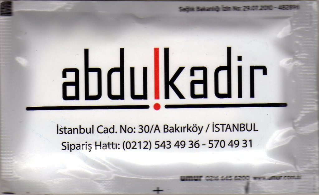 0203 Abdulkadir - Bakırköy